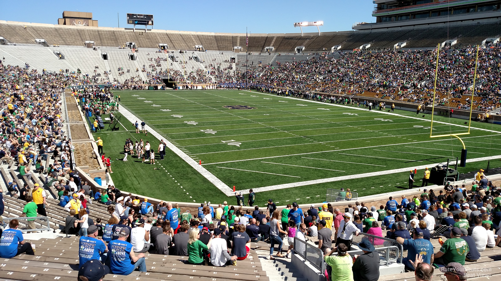 Notre Dame Stadium Section 21