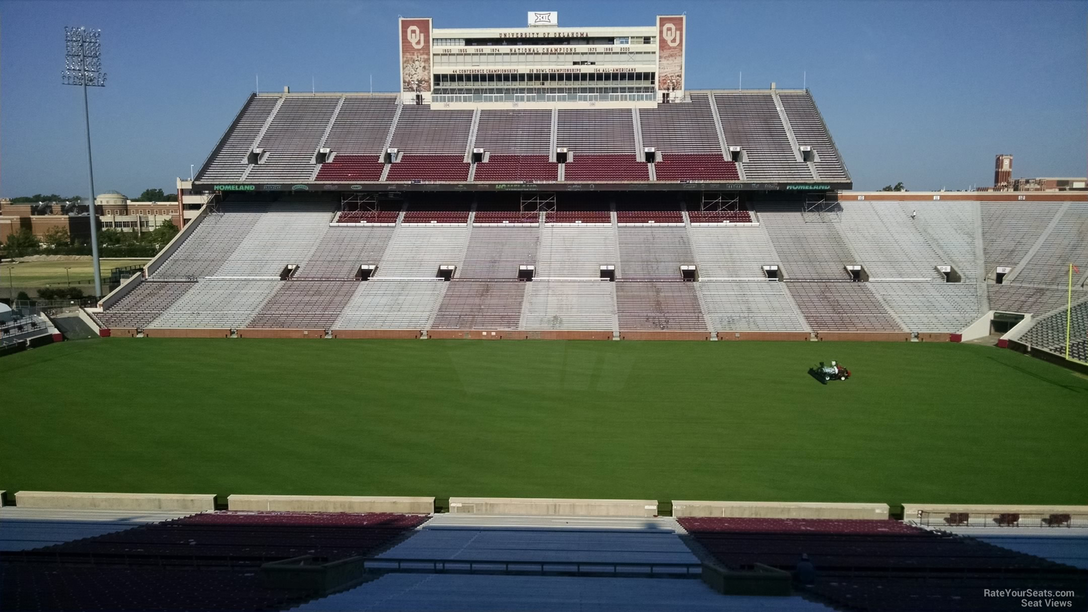 Oklahoma Memorial Stadium Section 30 - Rateyourseats.com