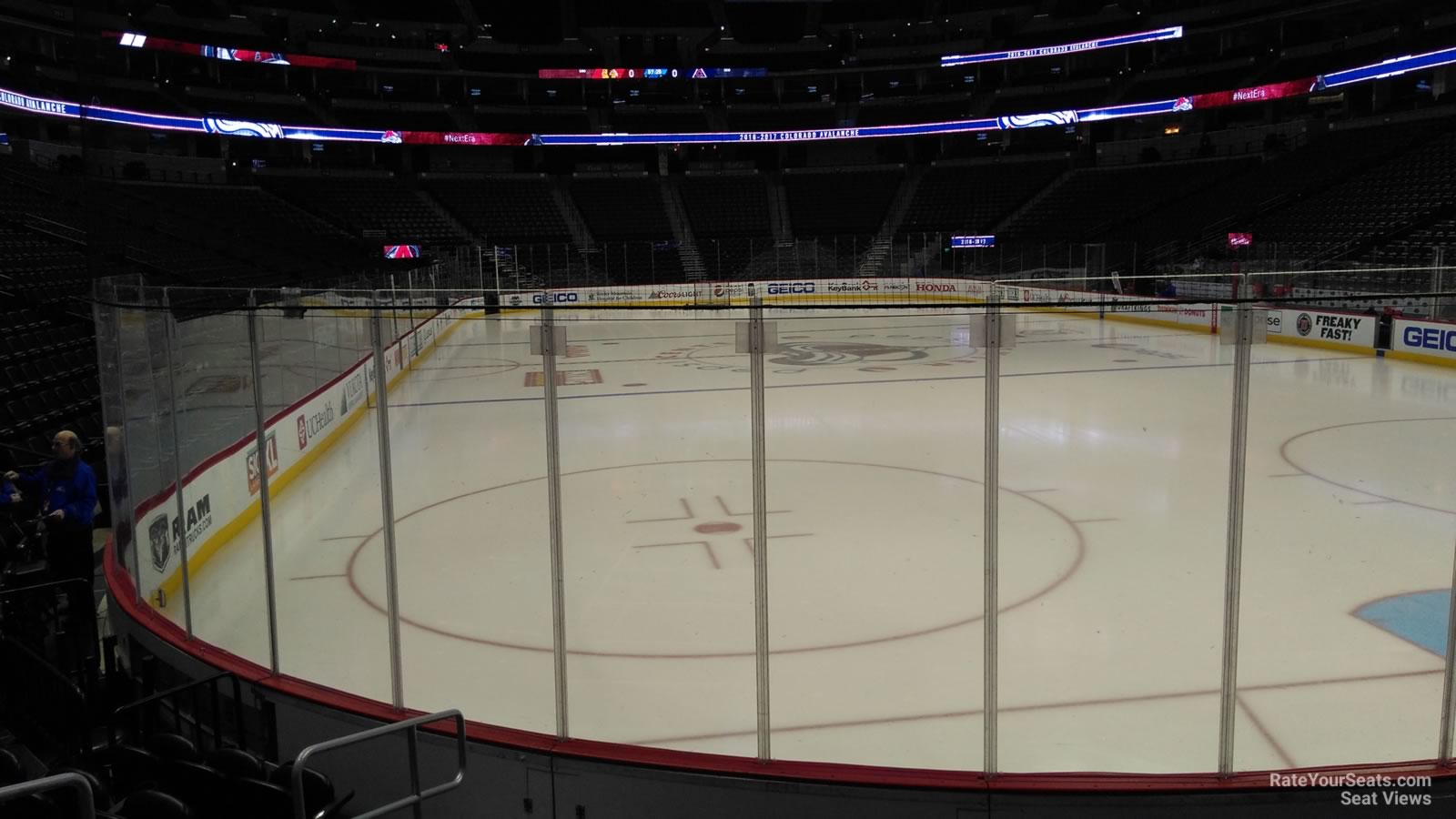 Pepsi Center Seating Chart Section Cabinets Matttroy