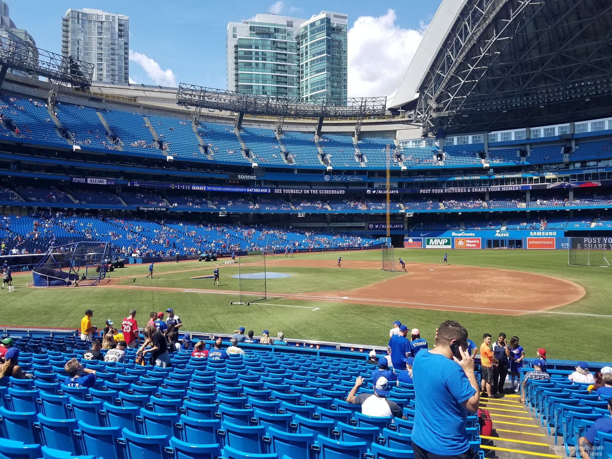 Rogers Centre Section 115 Toronto Blue Jays