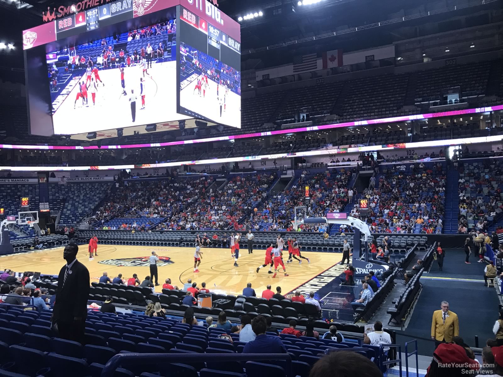 Smoothie King Center Section 111 New Orleans Pelicans