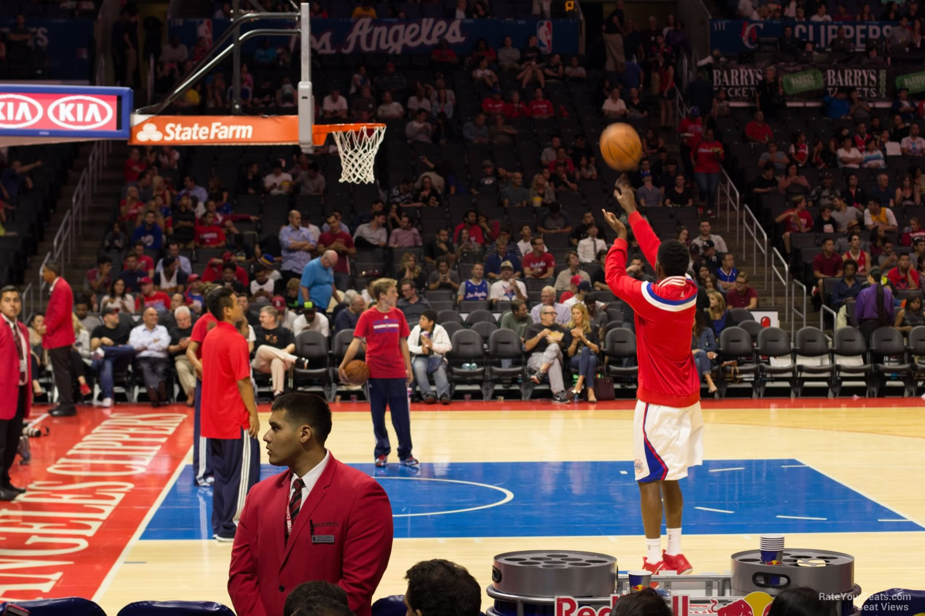 Staples Center Section 102 - Clippers/Lakers - RateYourSeats.com