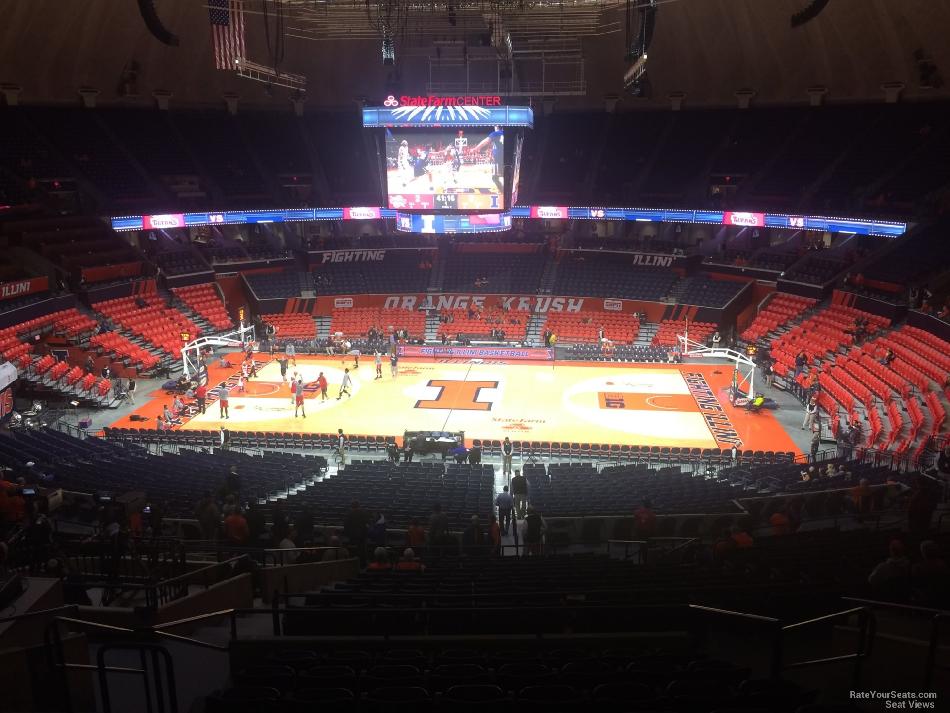 section 248, row 10 seat view  - state farm center