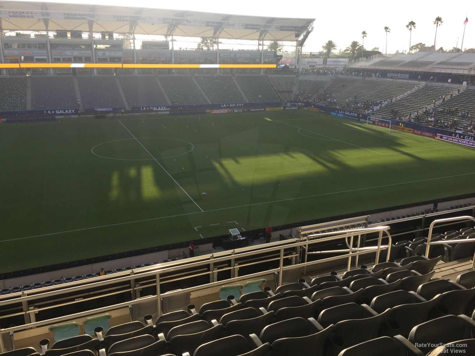 section 233, row jj seat view  for soccer - dignity health sports park