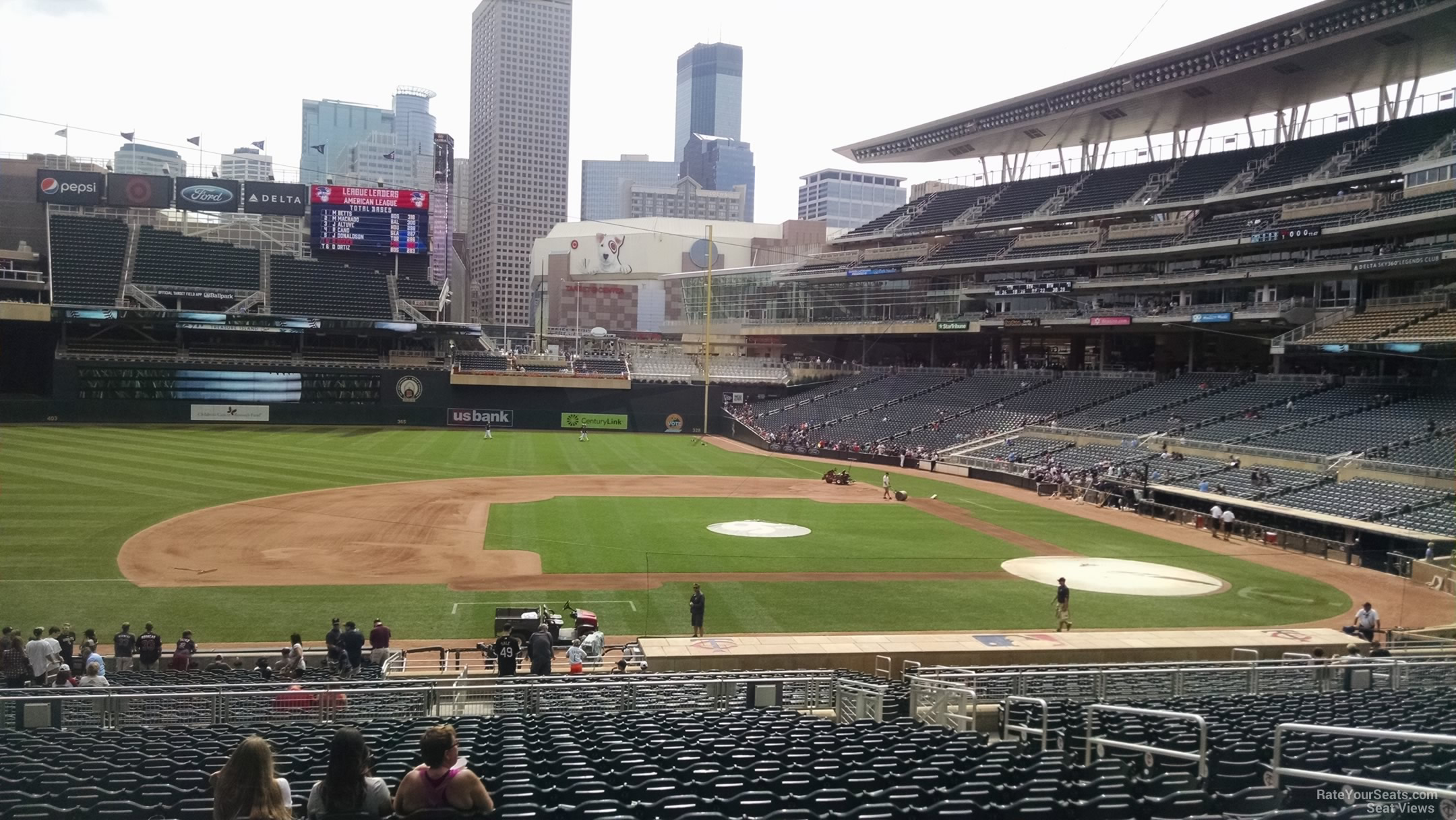 Target Field Section 120 - RateYourSeats.com