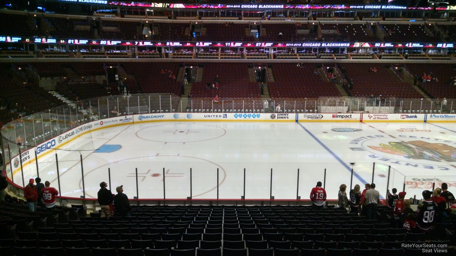 Chicago Blackhawks - United Center Section 102 - RateYourSeats.com