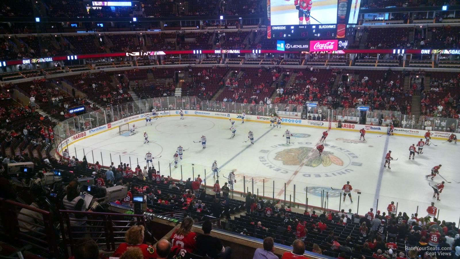 United Center Section 217 - Chicago Blackhawks - Rateyourseats.com