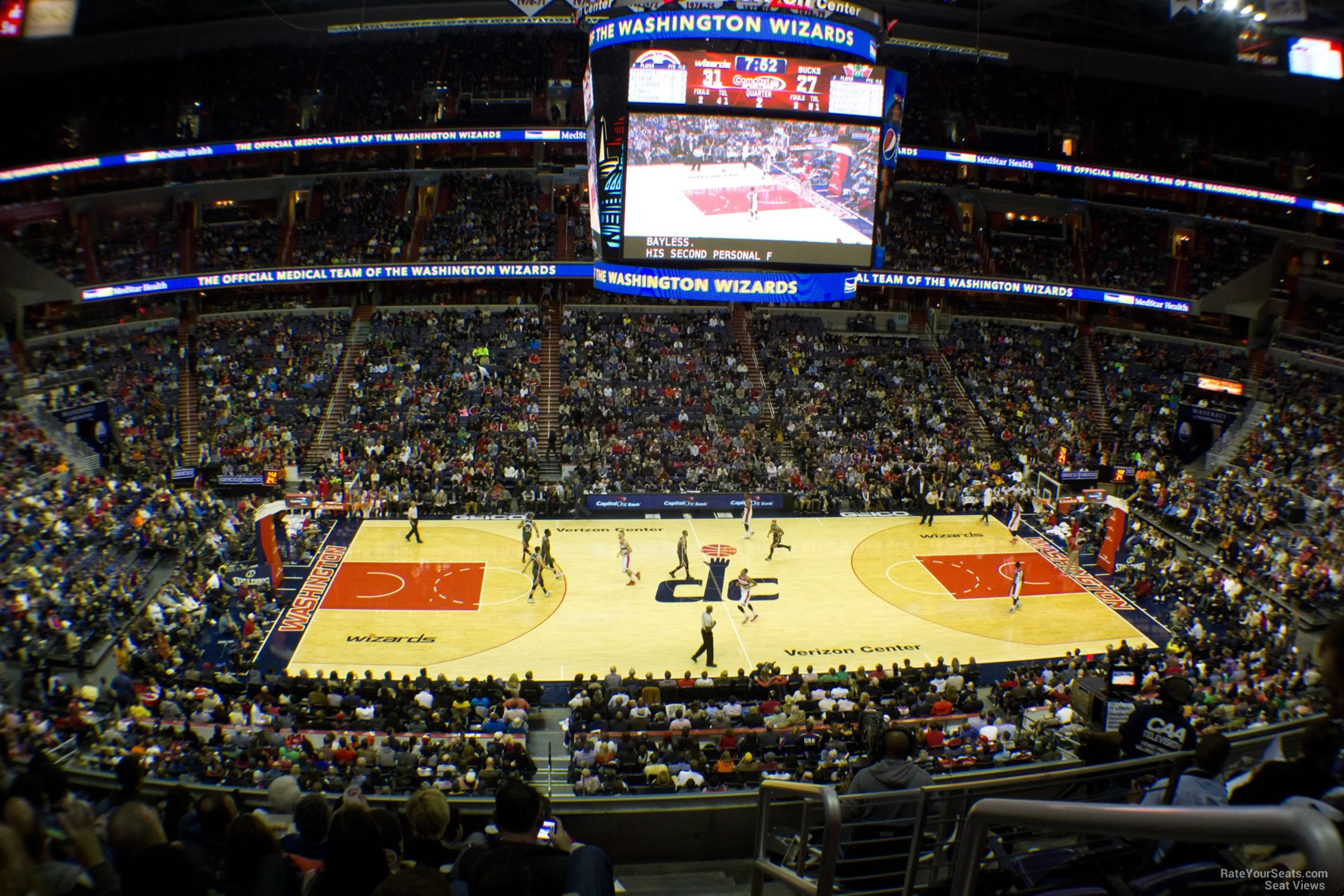 Capital One Arena Section 214 Washington Wizards