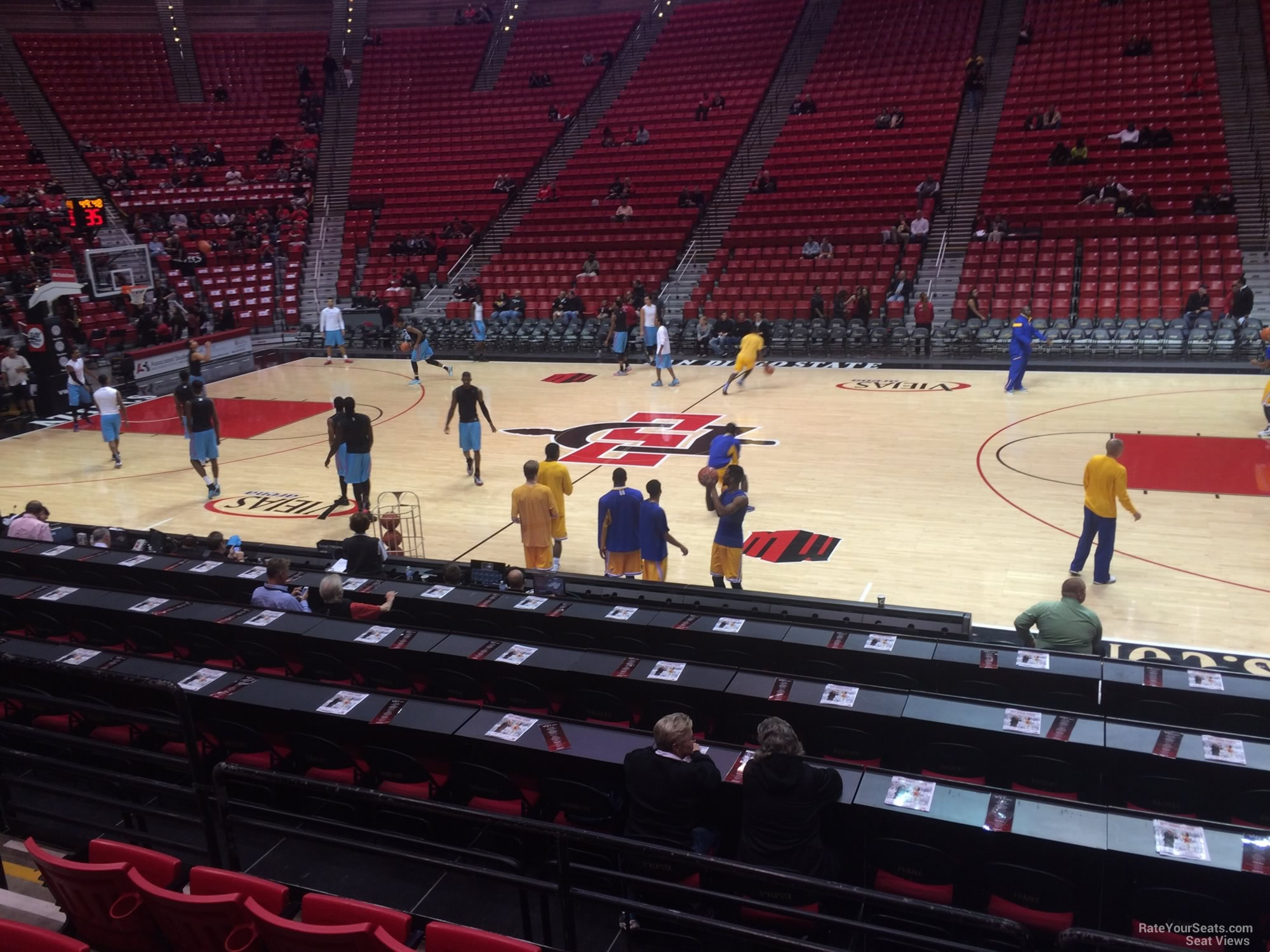 Viejas Arena Section S - RateYourSeats.com