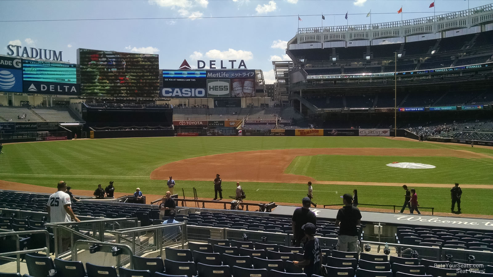 Yankee Stadium Section 124 New York Yankees