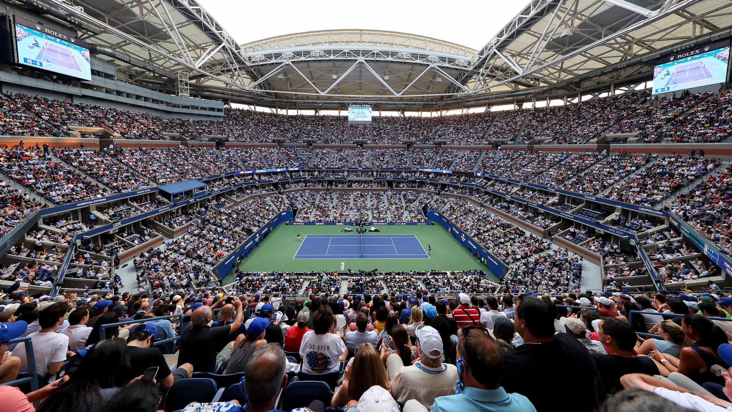 Loge Level Seating at Arthur Ashe Stadium