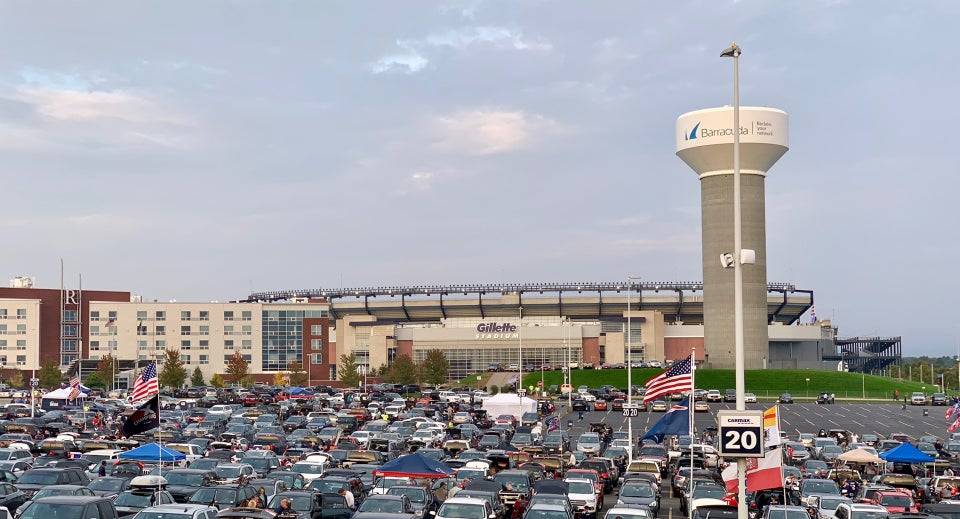 Parking at Gillette Stadium Parking at Gillette Stadium