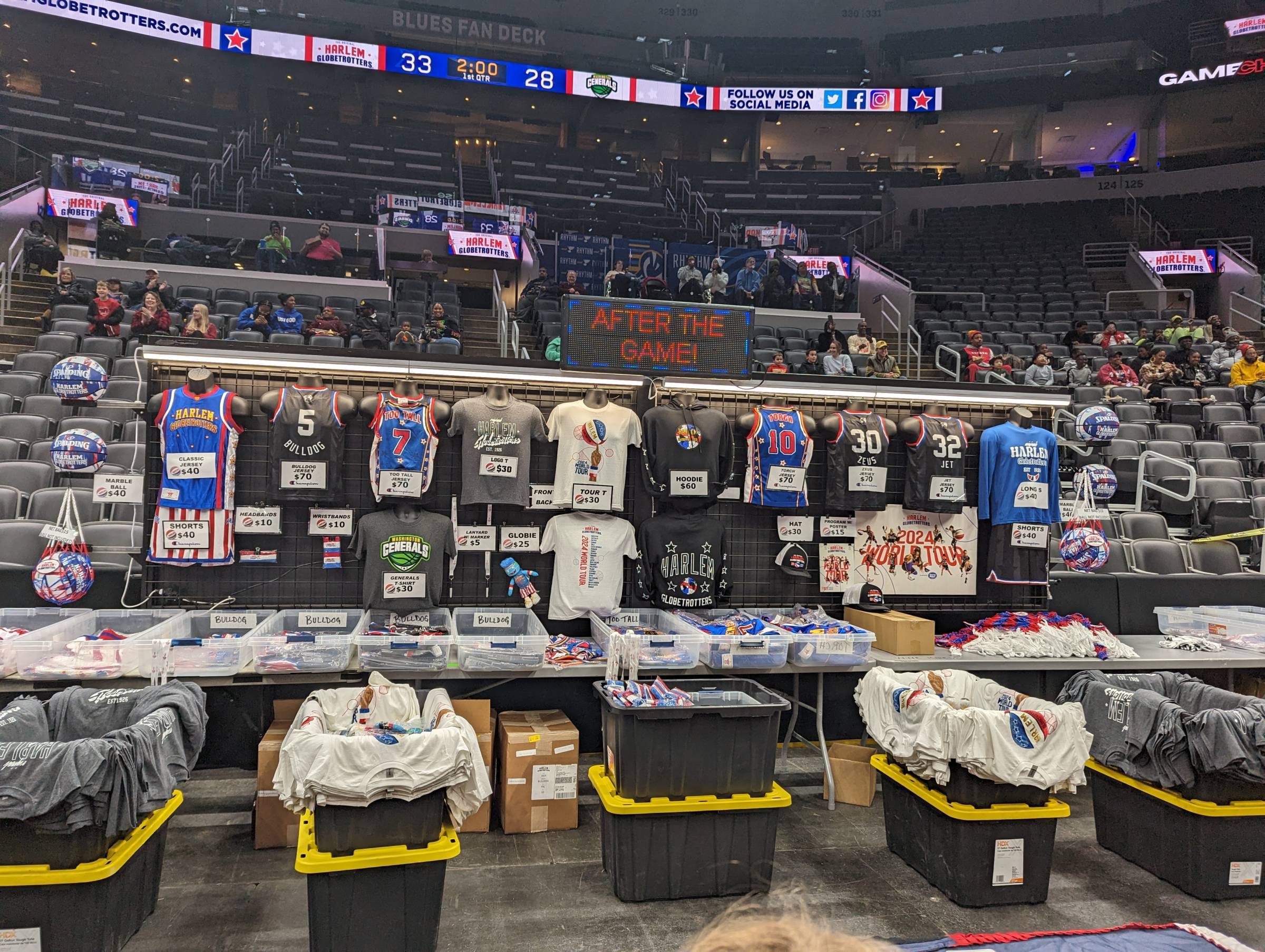 Harlem Globetrotters Merchandise