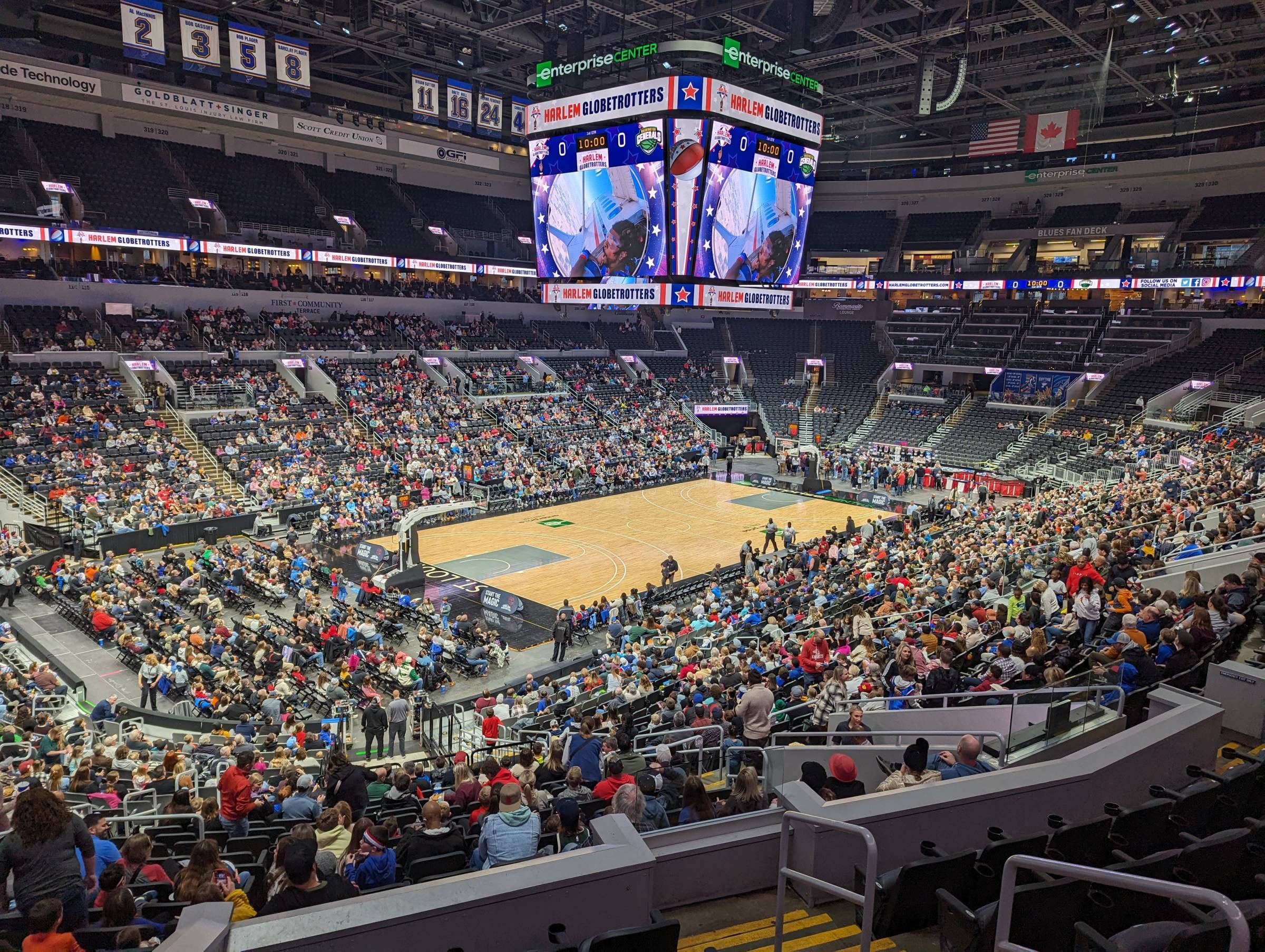 Harlem Globetrotters at the Enterprise Center