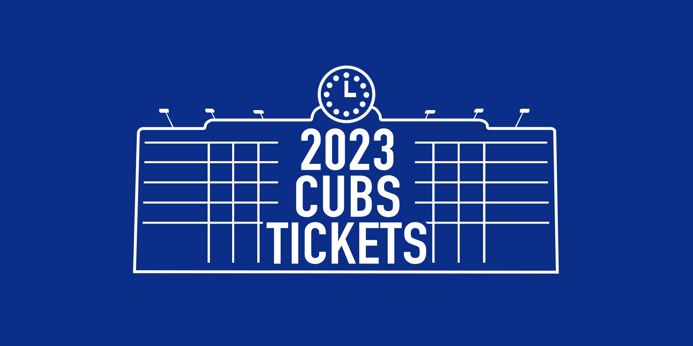Chicago Cubs Tickets 2024