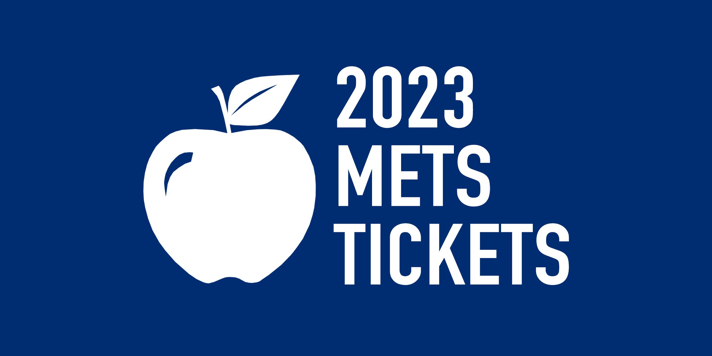 New York Mets Tickets 2023 
