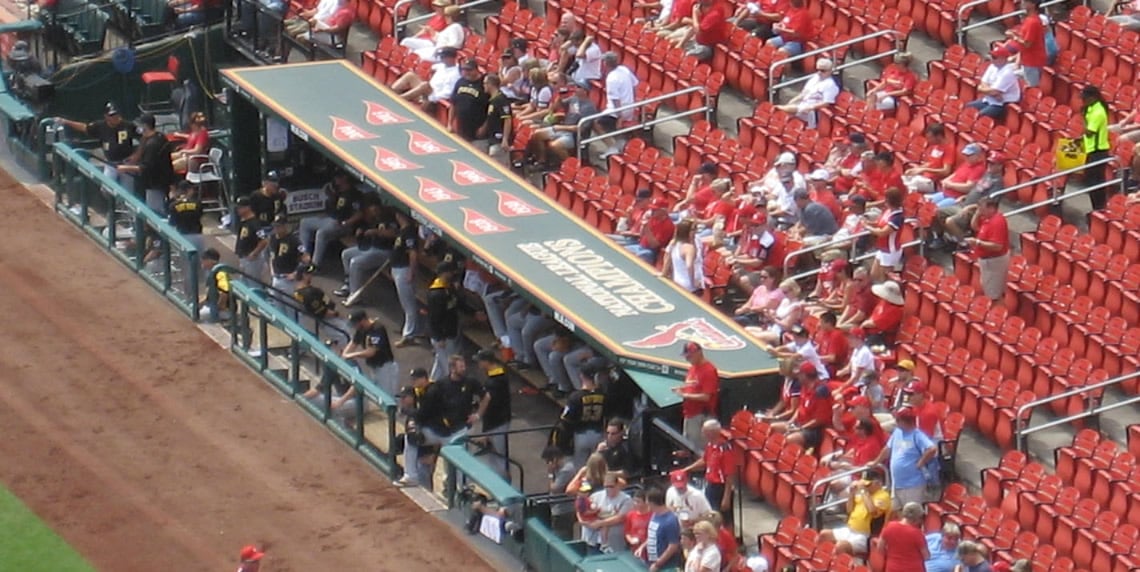 Left Field Landing at the Stadium - Review of Busch Stadium, Saint