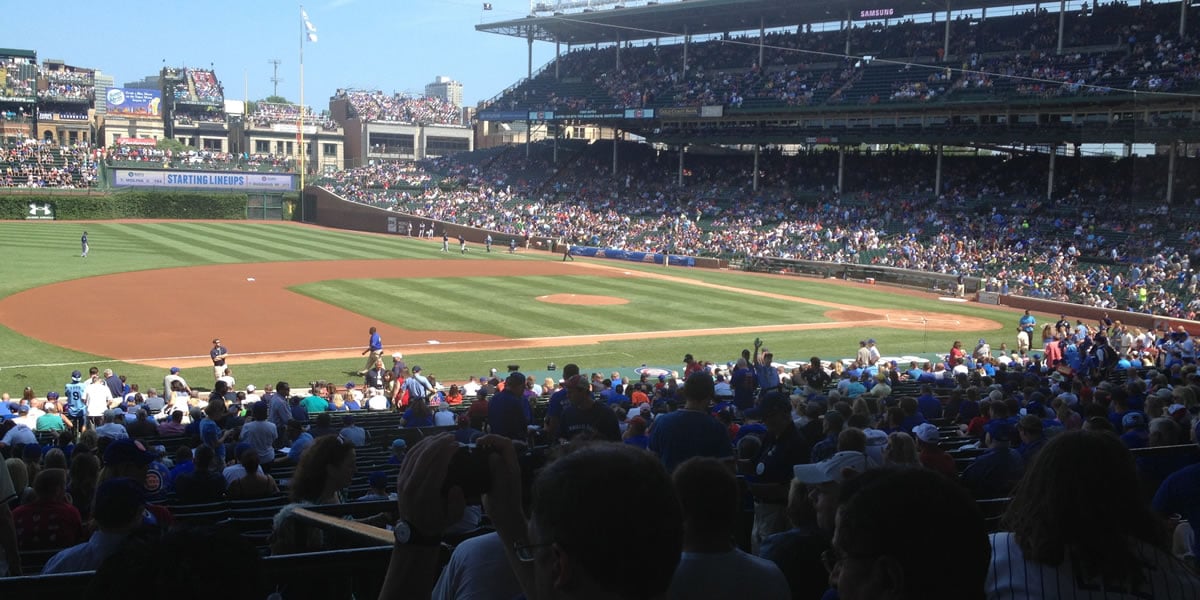 Chicago Cubs Wrigley Field Seating Chart & Interactive Map ...