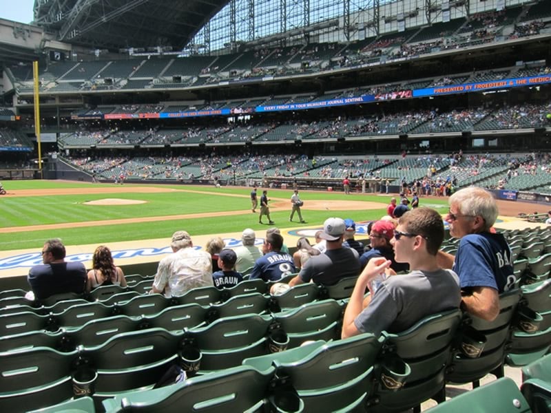 Milwaukee Brewers Miller Park Seating Chart & Interactive ...