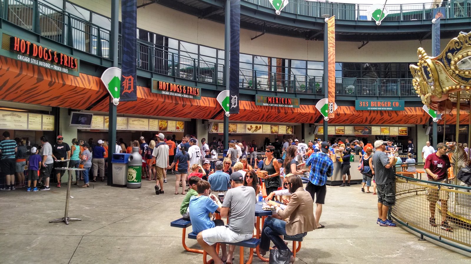 Section 333 at Comerica Park 