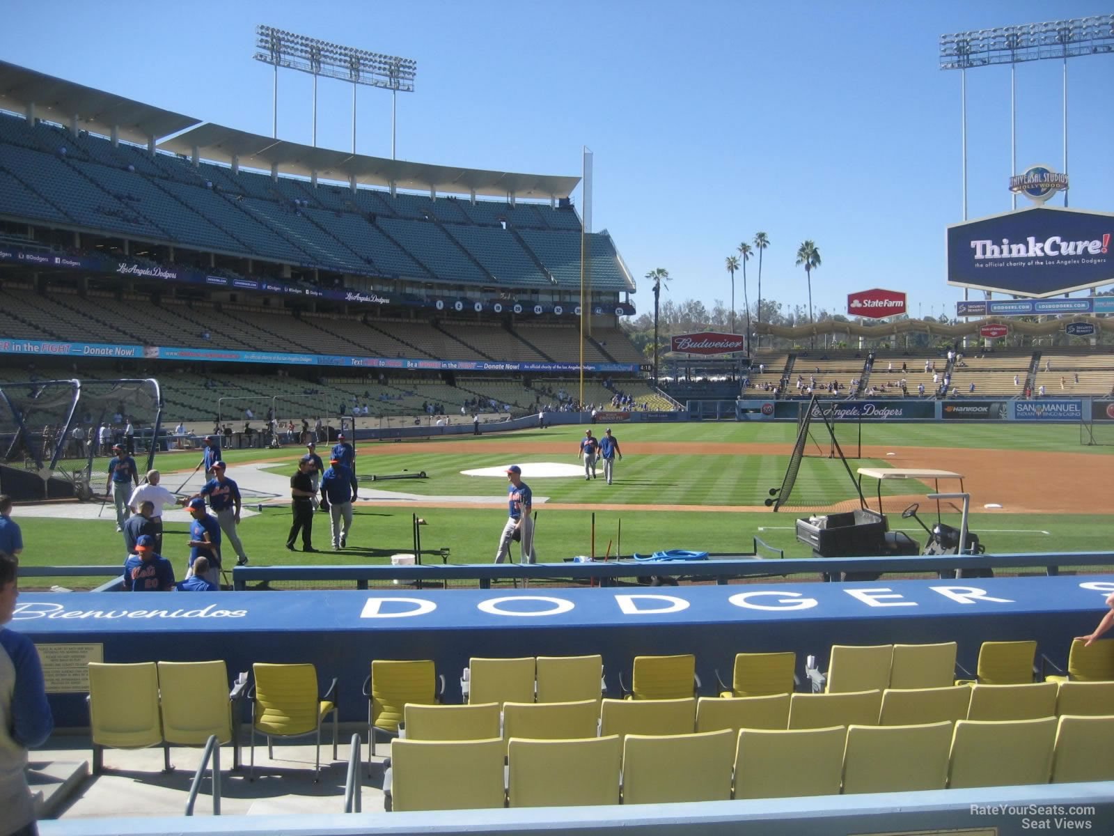 Los Angeles Dodgers Dodger Stadium Seating Chart ...