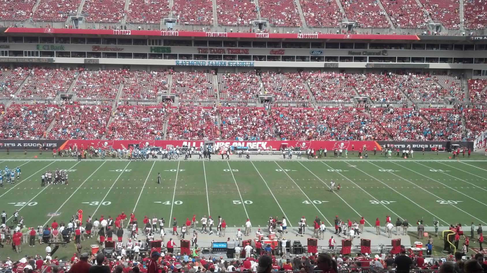 Buccaneers Ranked No. 1 by NFL Fans for in Stadium Technology for Second  Year in a Row