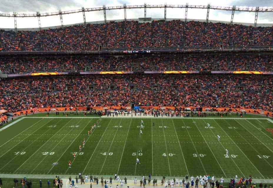 Virtual Seating Chart For Denver Broncos