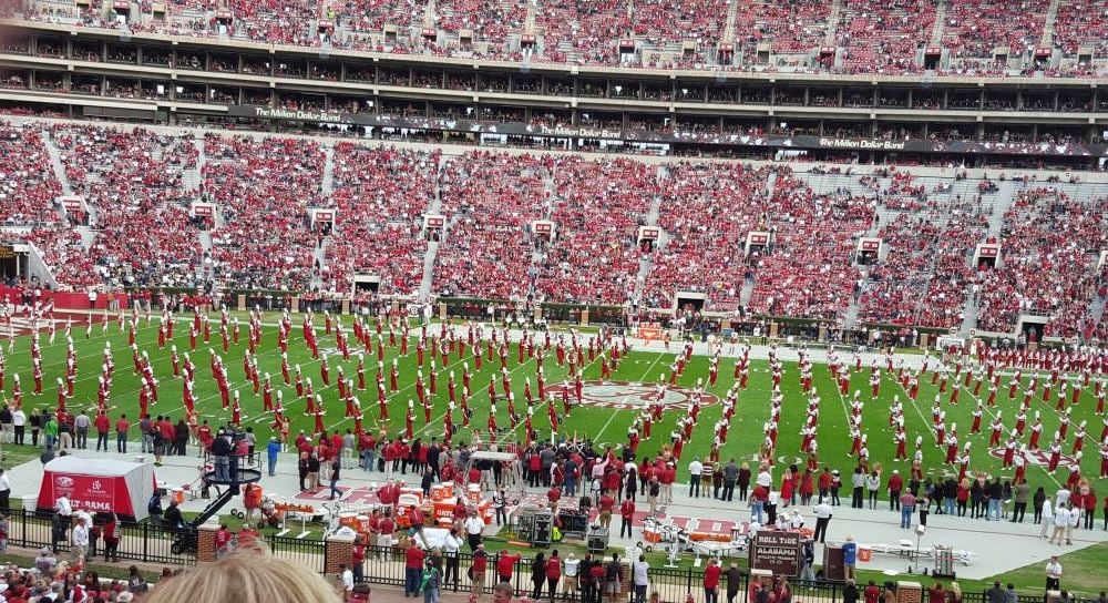 Bryant Denny Stadium Student Section Seating Chart