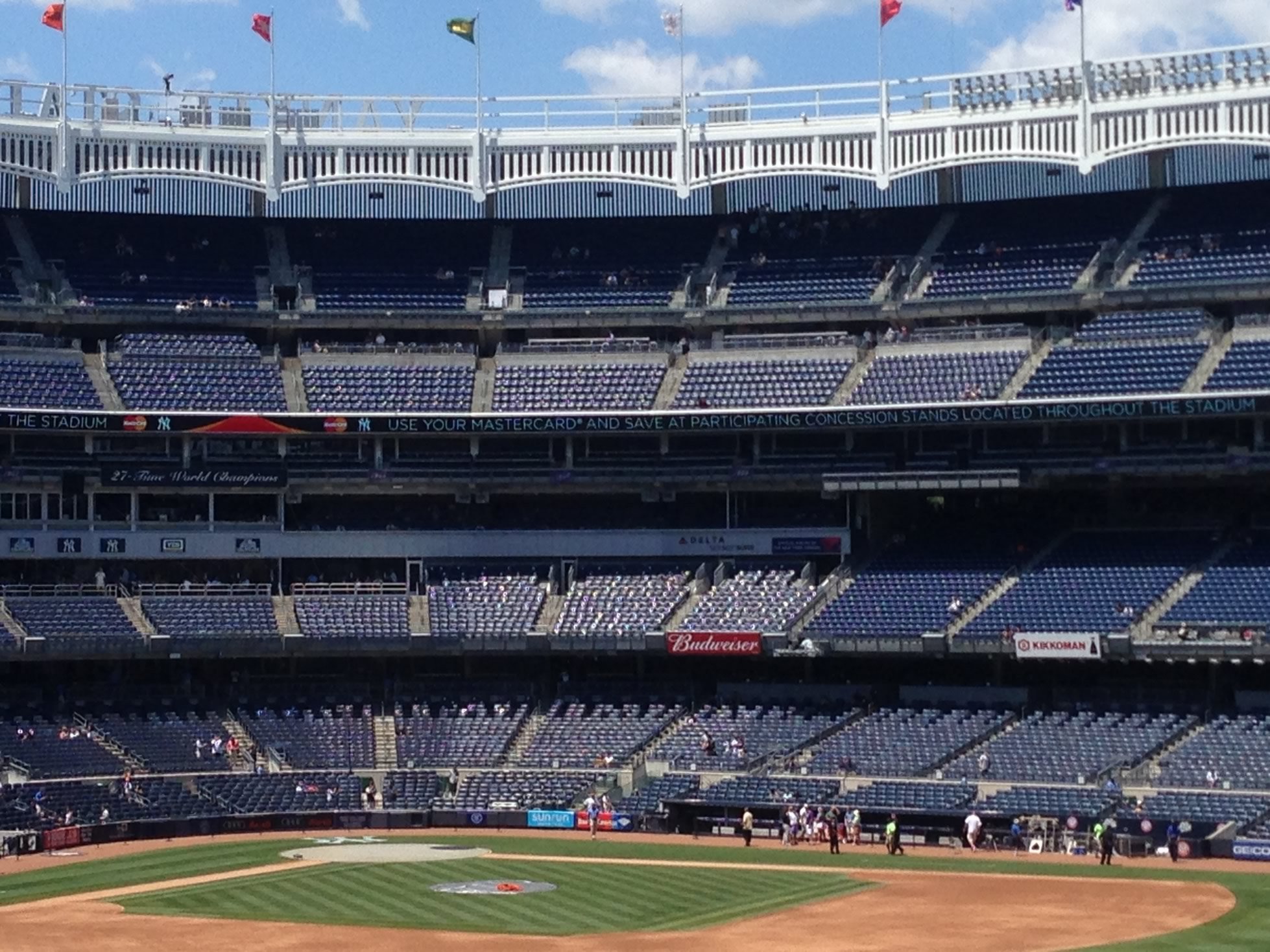 Yankee Stadium, The Bronx, New York City, USA Adult V-Neck by