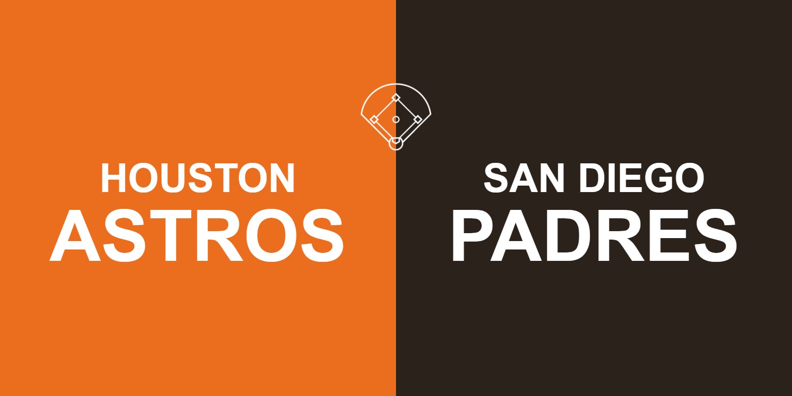 Astros vs Padres