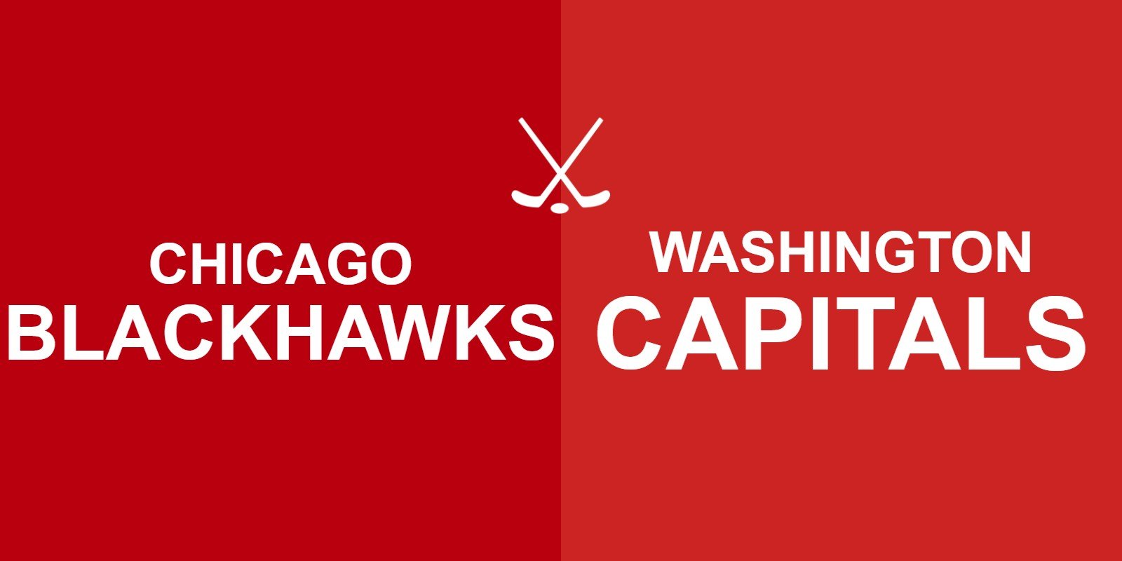 Blackhawks vs Capitals