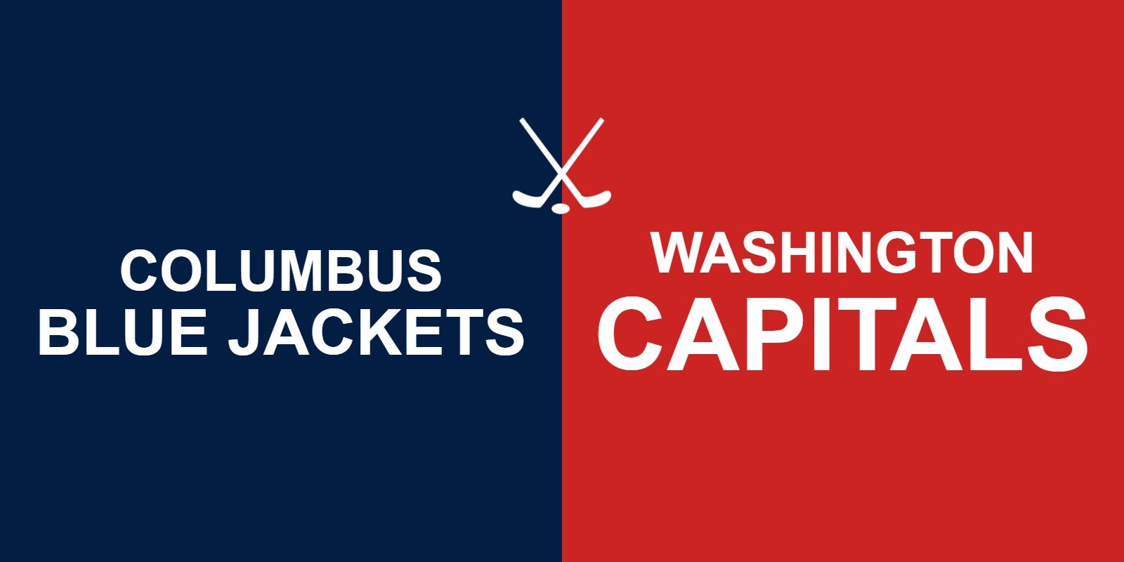 Blue Jackets vs Capitals