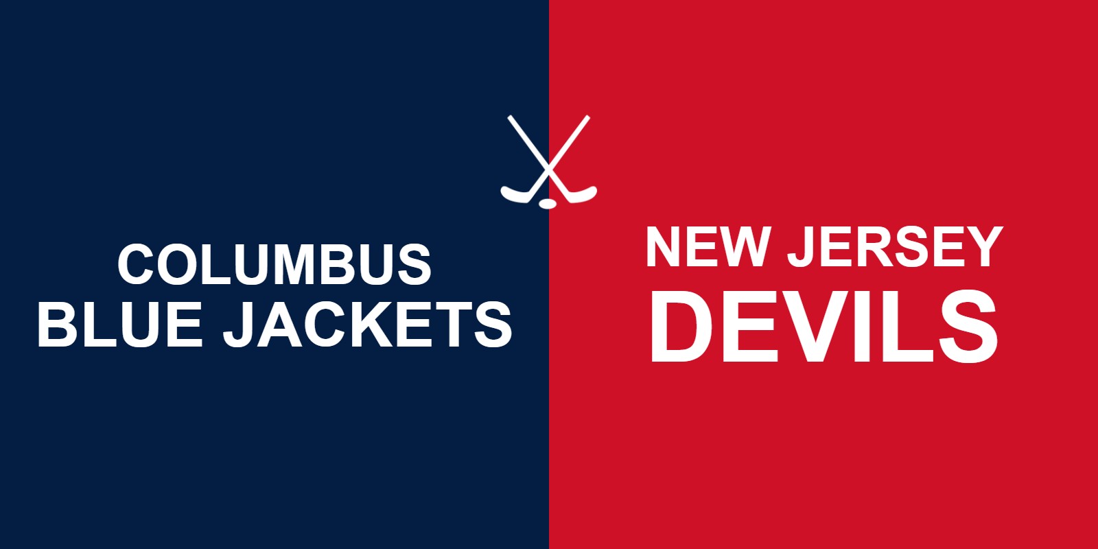 Blue Jackets vs Devils