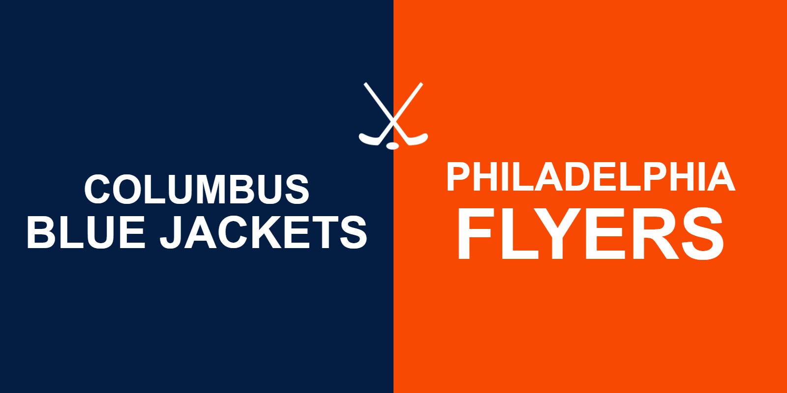 Blue Jackets vs Flyers