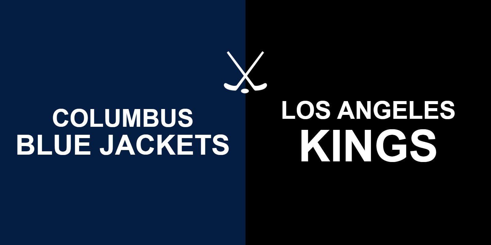 Blue Jackets vs Kings