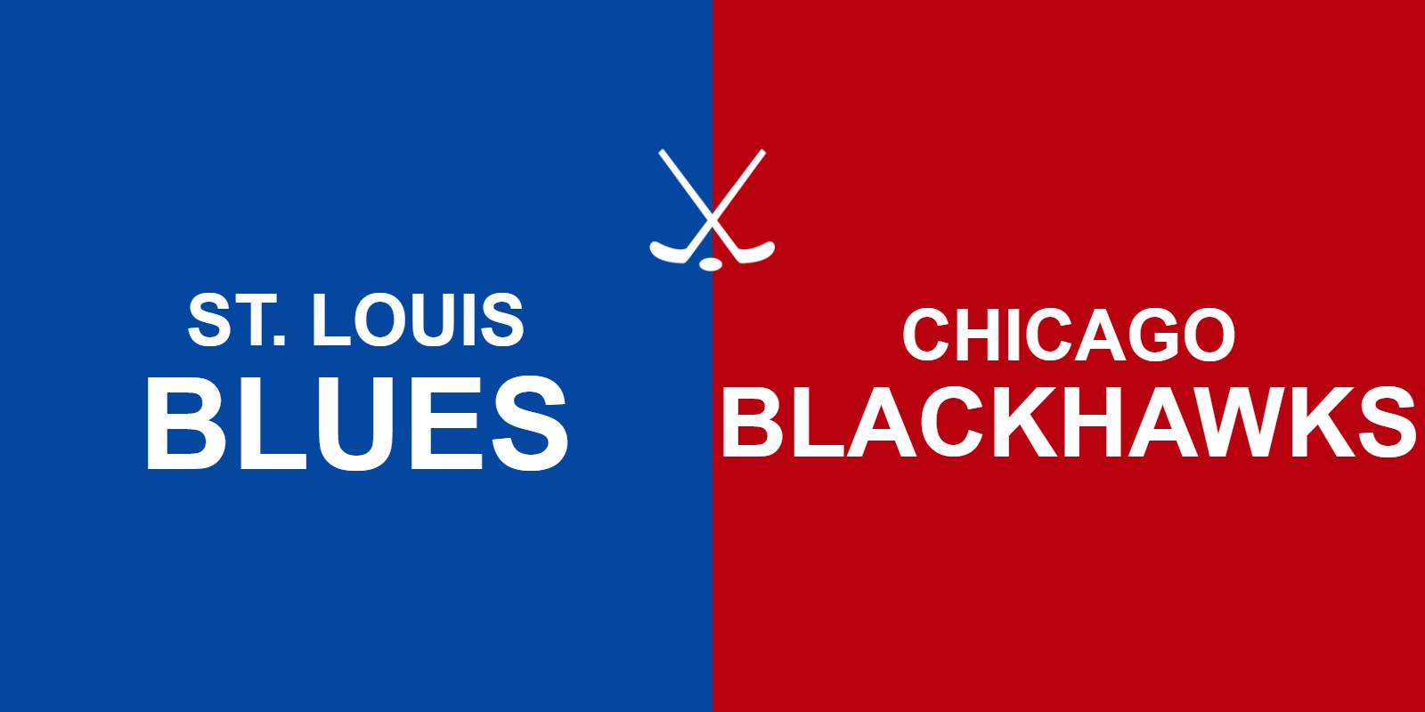 Blues vs Blackhawks