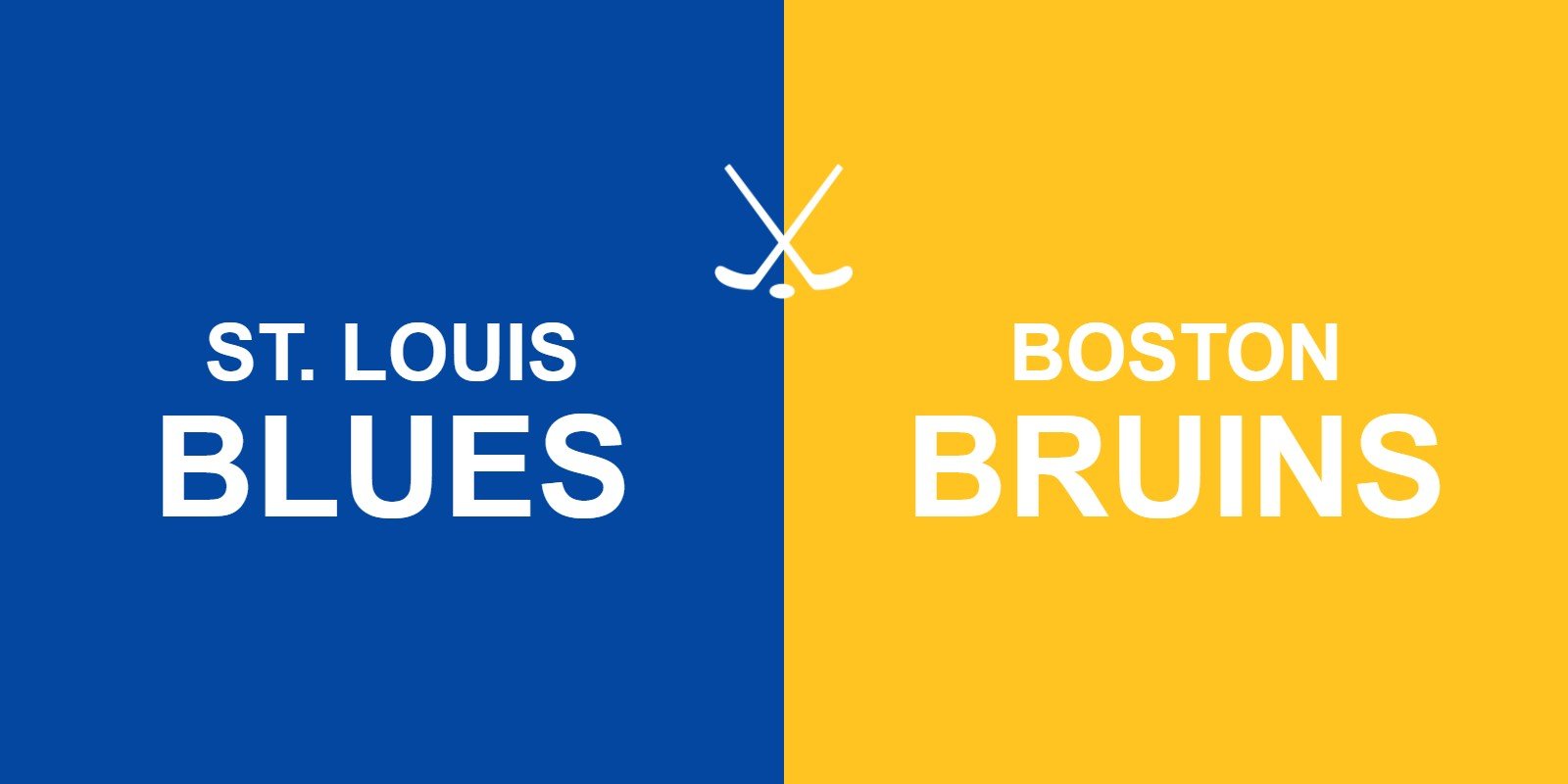 Blues vs Bruins