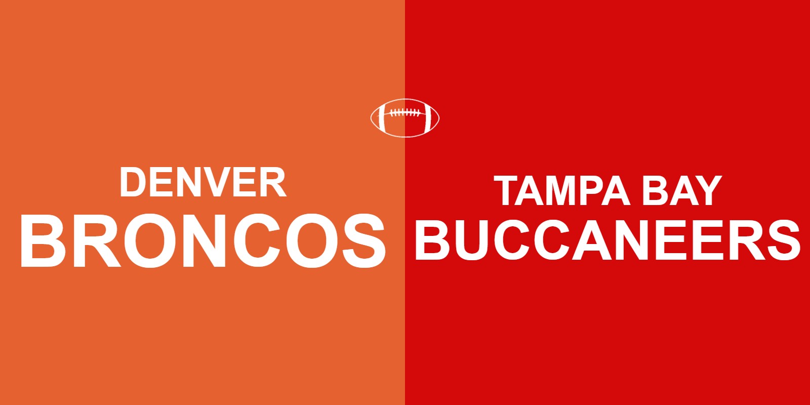 Broncos vs Buccaneers