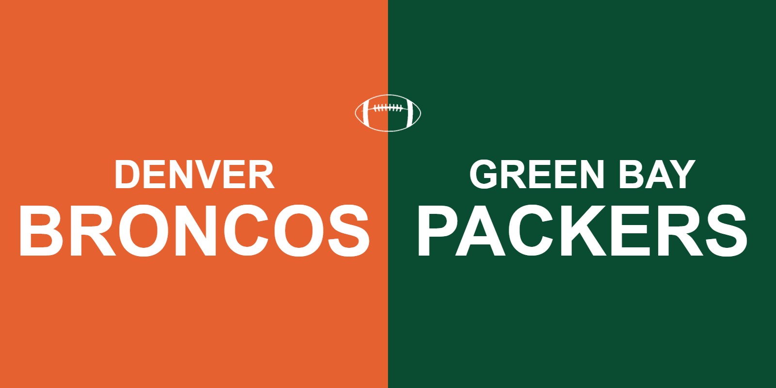 Broncos vs Packers