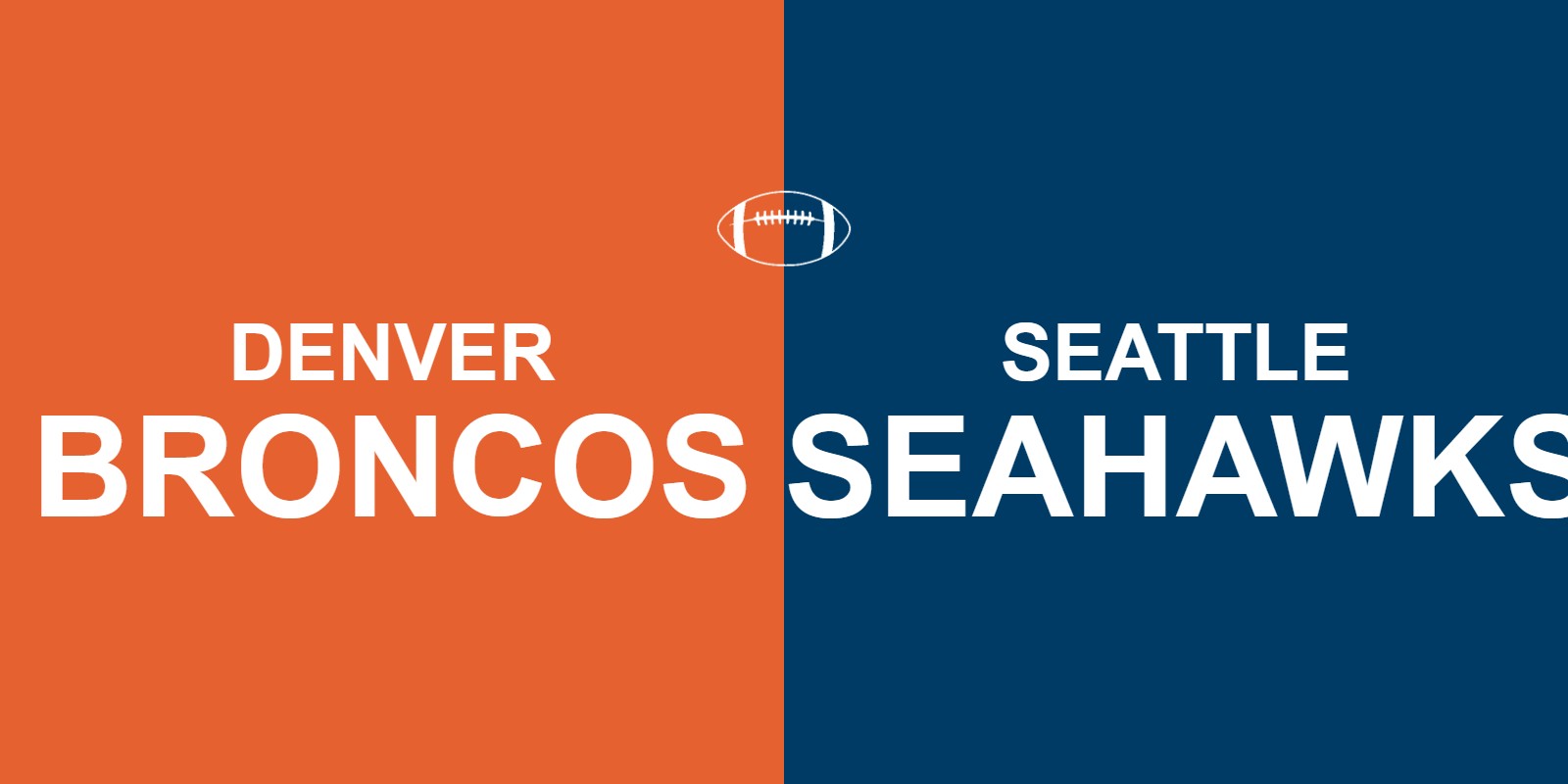 Broncos vs Seahawks