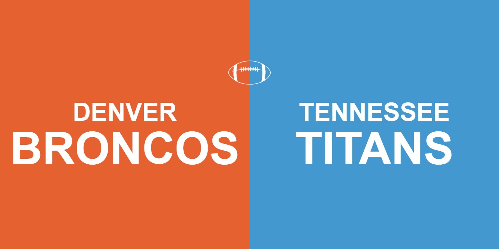 Broncos vs Titans