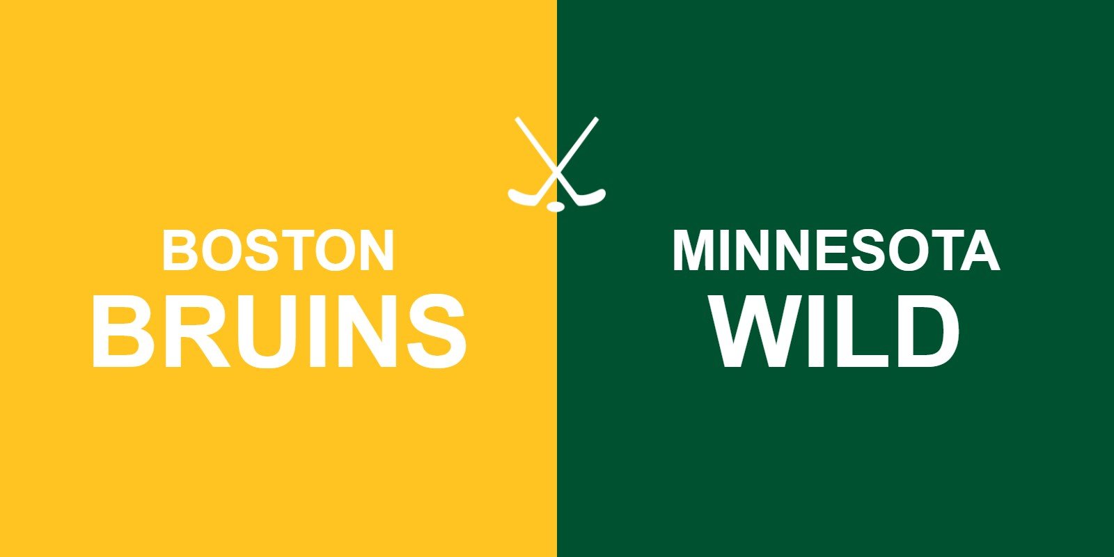 Bruins vs Wild