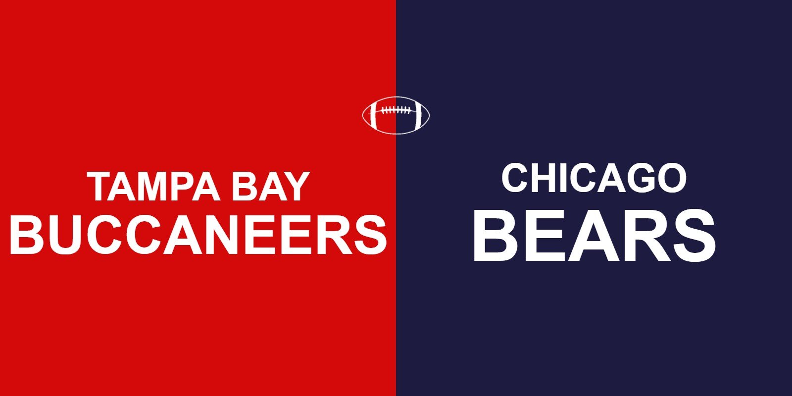 Buccaneers vs Bears