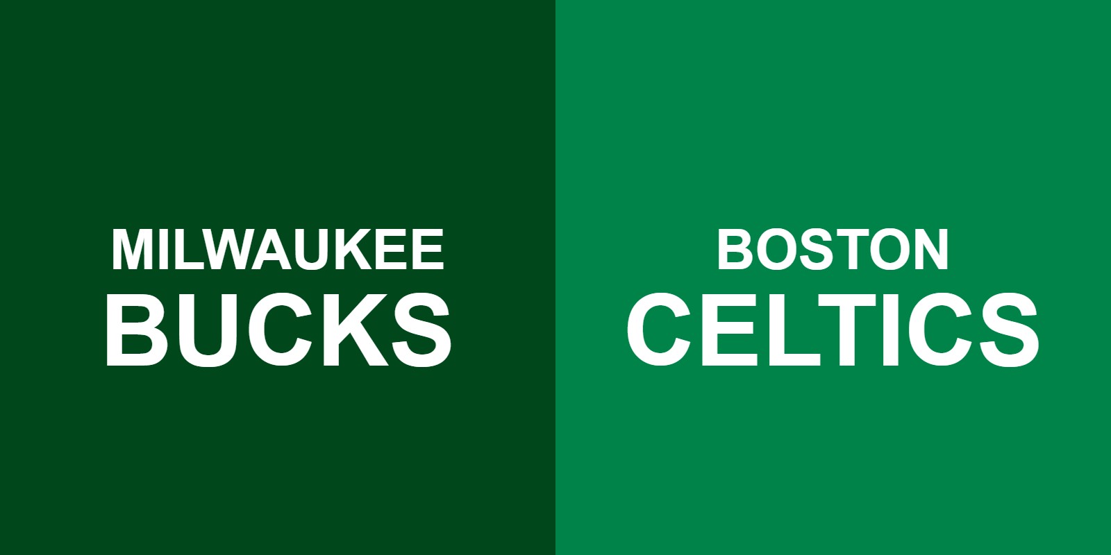 Bucks vs Celtics