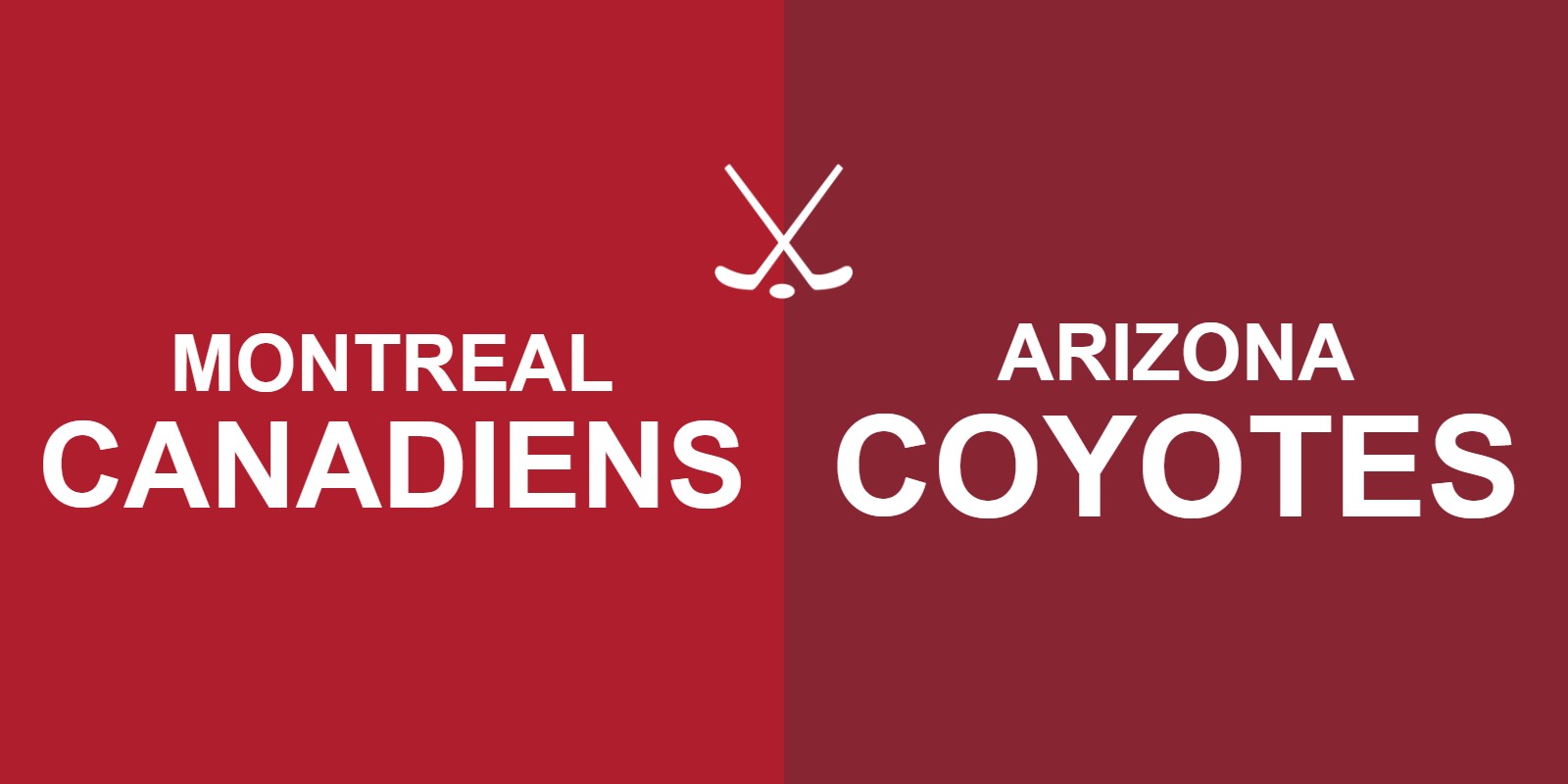 Canadiens vs Coyotes