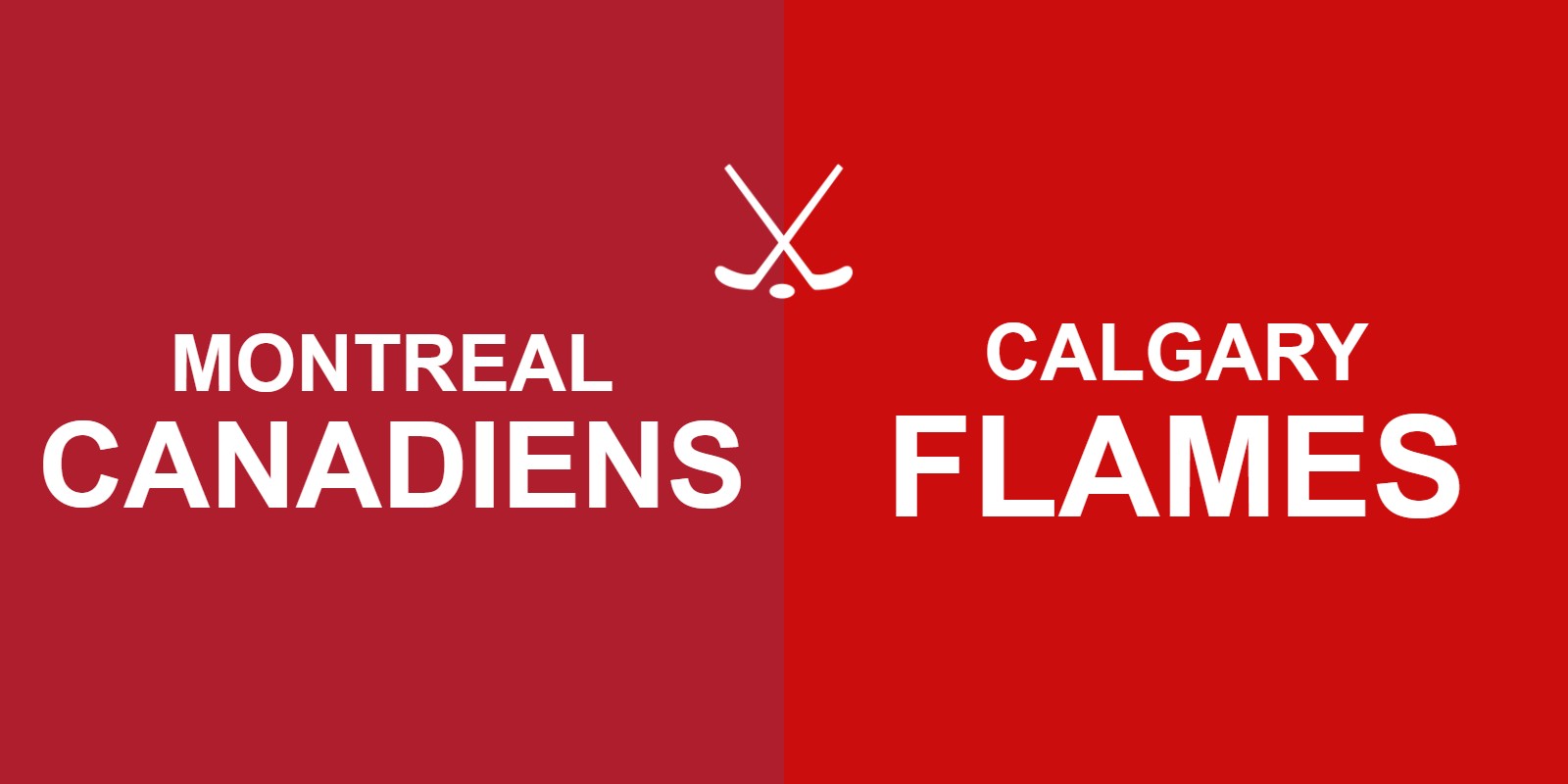 Canadiens vs Flames