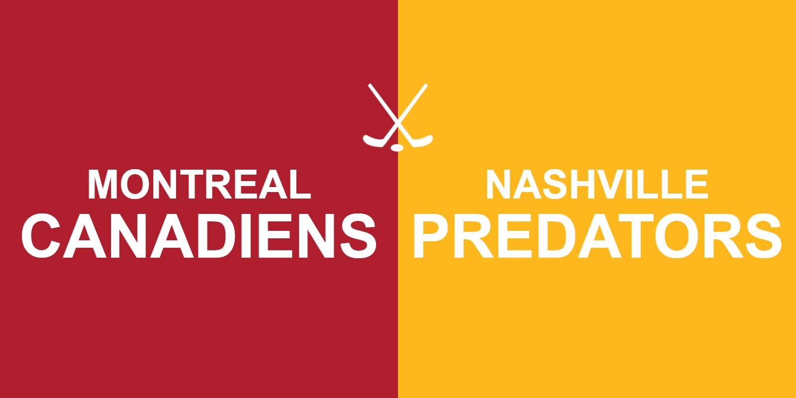 Canadiens vs Predators
