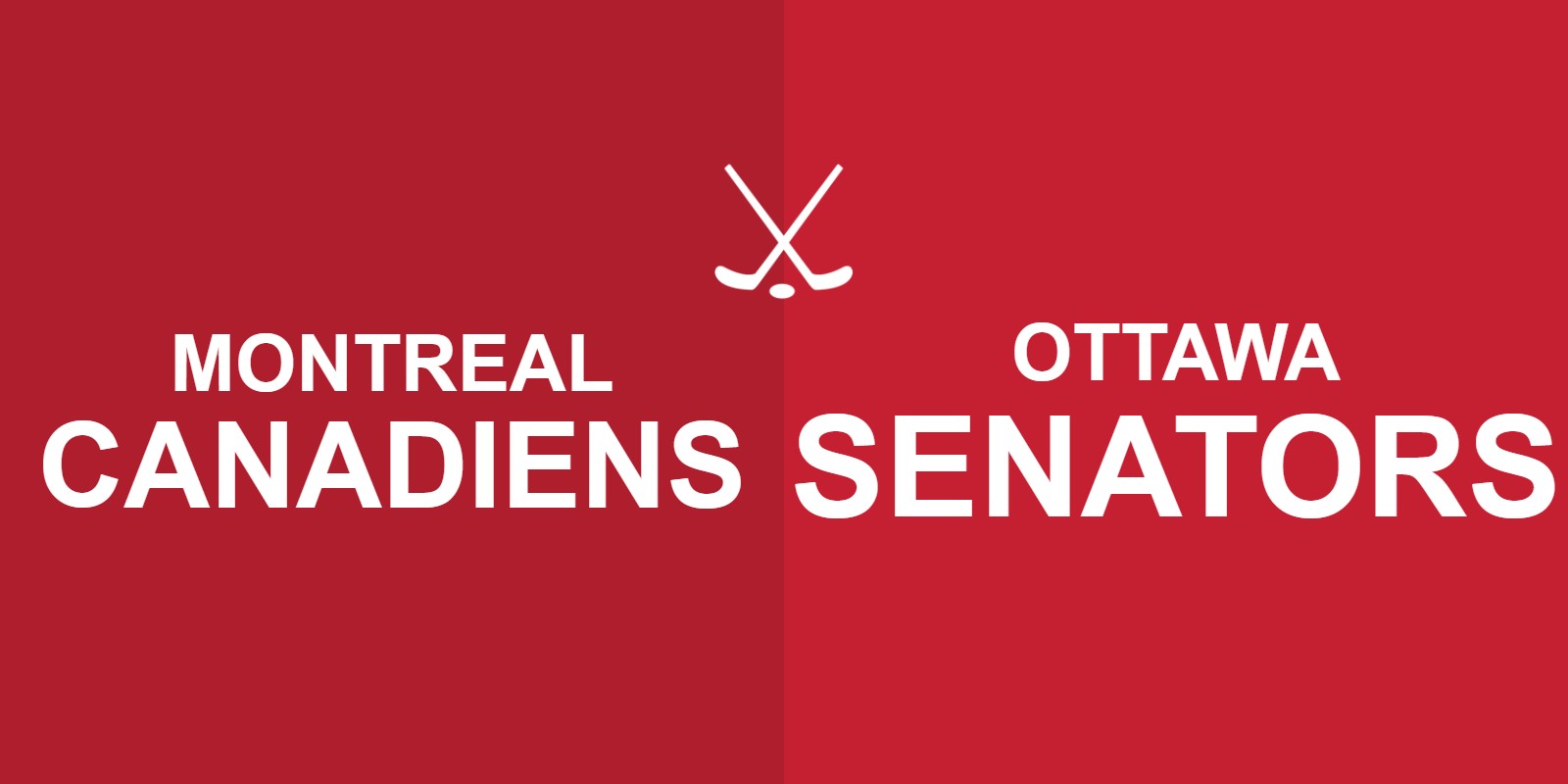 Canadiens vs Senators