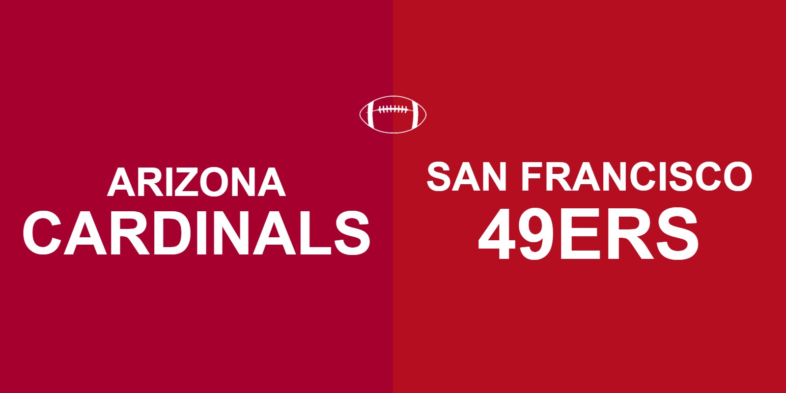 Cardinals vs 49ers
