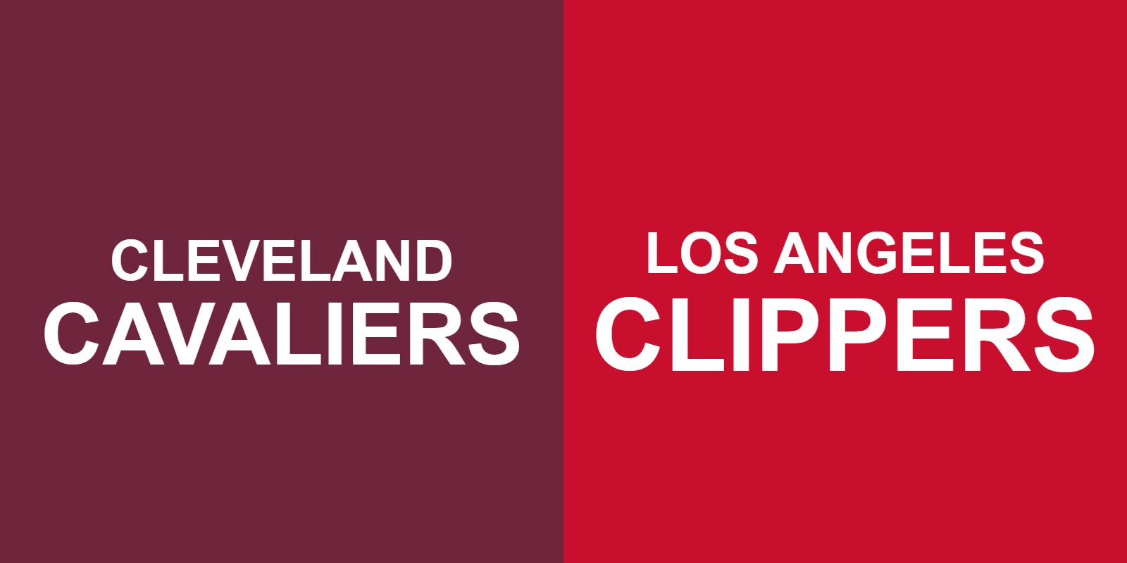 Cavaliers vs Clippers